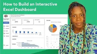 How to Build an Interactive Sales Dashboard in Microsoft Excel