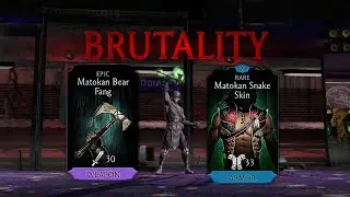 NIGHT WOLF BRUTALITY FULL GAMEPLAY - MORTAL KOMBAT MOBILE