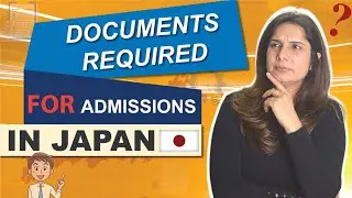 Documents Required for Admissions in Japan | Education Japan