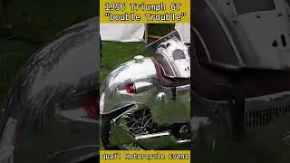 1956 Triumph 6T Double Trouble Quail Motorcycle Show  #bikelife #motorcycle BA MOTO Motorcycle Club