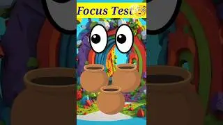Test Your Focus Power With Animation 🤔Puzzles l Focus Test🧠 l #short #viral
