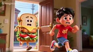 The Great Sandwich Escape | Funny Cartoon Story for Kids | English Comedy Animation