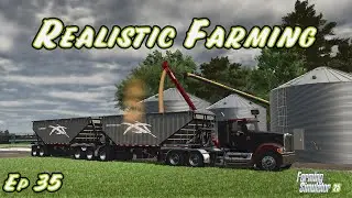 Рекордная цена на сою 💰🌱 (Эпизод 35) | FS25 Реалистичное сельское хозяйство 🚜
