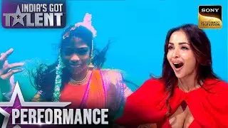 इस Underwater Dance को देखकर Shock हुए Judges | India&rsquo;s Got Talent Season 11 | Performance