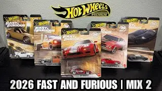 Nitro Unboxing: Hot Wheels 2026 Fast & Furious | P Case (Mix 2)