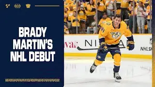 Brady Martin's Family Surprises Him For His NHL Debut