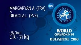 1/8 GR - 71 kg: A. MARGARYAN (FRA) df. L. DRMOLA (SVK) by TF, 10-1