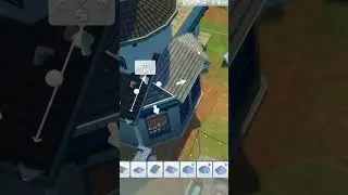 a better way to roof bay windows - weird shape or half octagon have you stuck? try this!  #thesims4