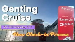 Genting Dream Cruise | New balcony class | 3D/2N Weekday Port Klang | New check-in process