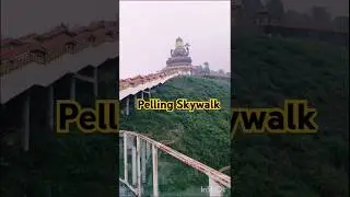 Pelling Skywalk: A Walk Above the Himalayas! 🏞️ #PellingAdventure#sikkim