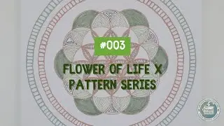 Flower of Life #004 Arc Rhythm | Slow Sacred Geometry Drawing for Calm Focus