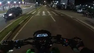 Relaxe e curta o som ambiente do vento e motor - Noturno de D400