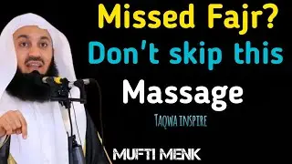  Missed Fajr Salah? Here&rsquo;s What You Should Do | Emotional Islamic Reminder