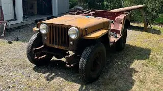 Willys Jeep DJ Restoration PT. 2 | Taking the Top Off
