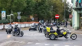 Parada motocykli na zakończenie sezonu w Słupcy 2023
