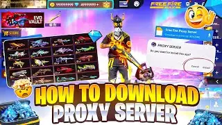 HOW TO DOWNLOAD NEW VIP SERVER | PROXY SERVER IN  FREE FIRE | PROXY SERVER KAISE DOWNLOAD KARE |🎁🥳😘