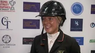 Emily Ward and Wild Star HF secure a memorable victory in the Rees Family Cup international class.