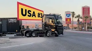 Max Hunt i USA - Trucker på Times Square