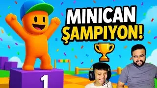 MİNİCAN ŞAMPİYON OLDU! 🏆 Stumble Guys&rsquo;ta Efsane Zafer