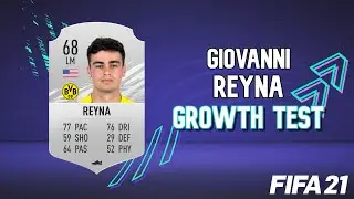 Giovanni Reyna Growth Test! FIFA 21 Career Mode