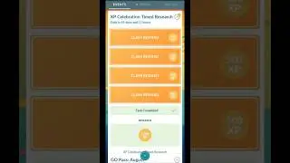 XP Celebration Timed Research! #pokemongo #gaming #shorts