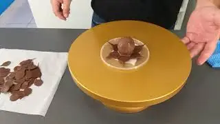 Flor de chocolate