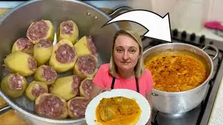 Deliciosa batata recheada com carne! Fácil de fazer e super gostosa