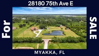28180  75th St, Myakka City, FL Real Estate Video walkthrough with Drone