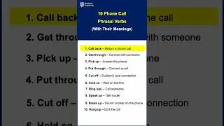 10 Telephoning Phrasal Verbs You Need for Confident Work Phone Calls