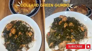 COLLARD GREEN GUMBO | VIRAL GUMBO RECIPE | BEST COLLARD GREEN RECIPE | SHAYSFOODJOURNEY