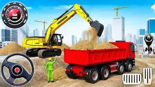 Tunnel Construction Sim 2025 - MegaMachines JCB Simulator 3D - AndroidGamePlay