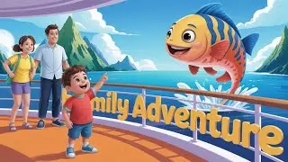 My First Cruise Trip Song for Kids | Family Boat Adventure | @BlinkyBubblesWorld