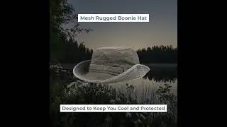 Stay Cool and Comfortable with MyNoogin Mesh Bucket Hat! 🧢✨