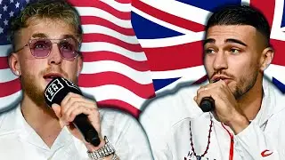 Jake Paul TRASH TALKING With Tommy Fury for 8 Minutes Straight!