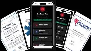 Lifesaver Pro  2025  .  Application de secourisme - . ELY Mustapha - Secouriste certifi&eacute;.