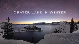 Crater Lake in Winter #craterlake #oregon