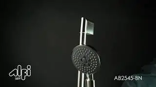 ALFI brand AB2545-BN Brushed Nickel 2 Way Thermostatic Shower Set