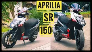 APRILIA SR 150 THE FASTEST SCOOTER OF INDIA
