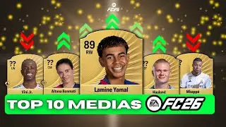&iexcl;TOP 10 JUGADORES con MEJORES MEDIAS en EA Sports FC 26!