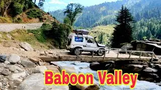 Neelum Valley | Baboon Valley Road | Dangerous wooden Bridge | Azad Kashmir Pakistan