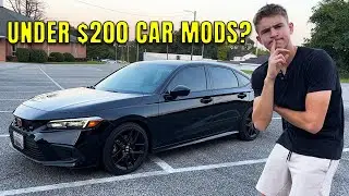 МОДЫ ДО 200 ДОЛЛАРОВ ДЛЯ HONDA CIVIC SI 11-ГО ПОКОЛЕНИЯ