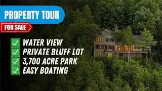 Custom Door County, Wisconsin Property - Lake Home For Sale [View Of Entire Fish Creek]