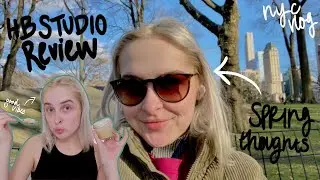 nyc weekend in my life: hb studio review, spring reflections & great desserts