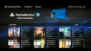 Sony's Playstation Now (Never at these Prices)