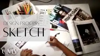 INTERIOR DESIGN FREEHAND SKETCH AND DESIGN PROCESS I CMV Interior Designs