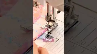 Mini rolled hem on a curve is possible if you follow this technique.  #sewingtips #sewing #sewingfun