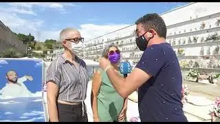 Dues escultores badalonines creen un mausoleu personalitzat al cementiri de Pomar - Badalona Tres60