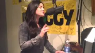 Lucy Hale sings a Christmas song on Froggy