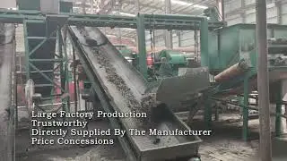 Tire grinding into rubber powder machine