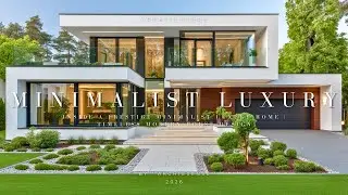 Minimalist Luxury House Design That Defines Prestige | Modern Architecture Inspiration